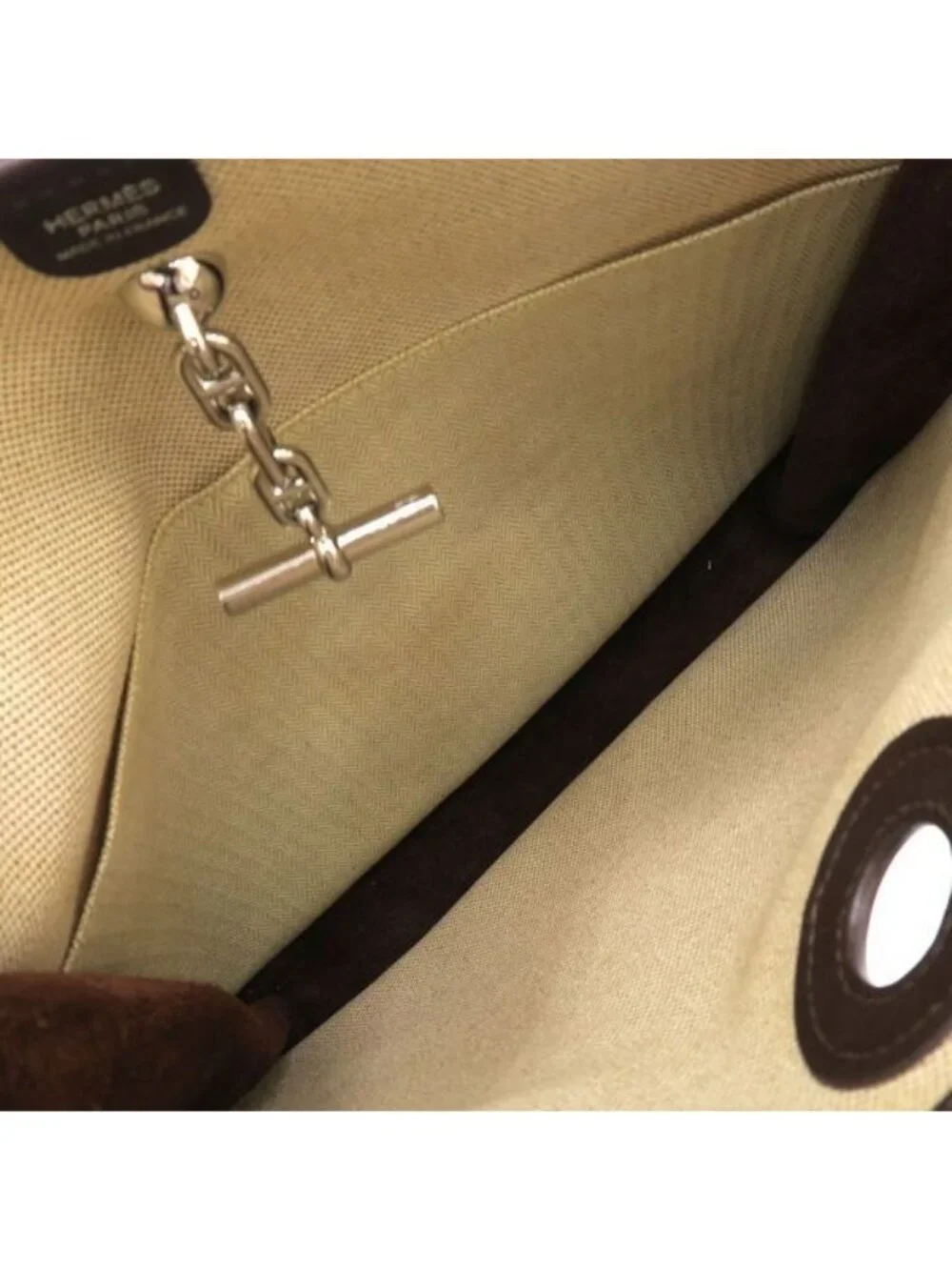 Hermes Vespa PM Scarf Rings Brown - Picture 3 of 9